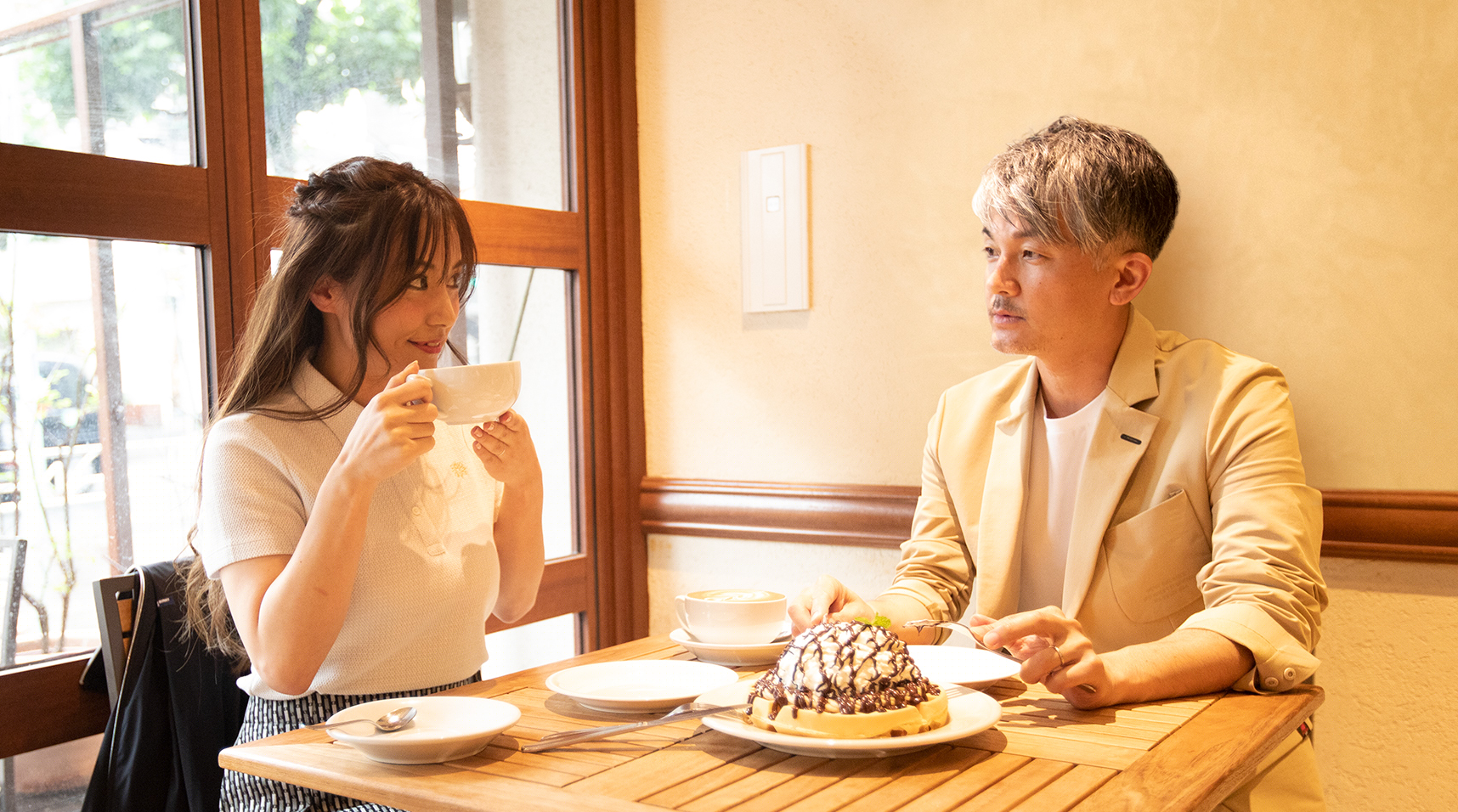 ２人を笑顔にしてくれる